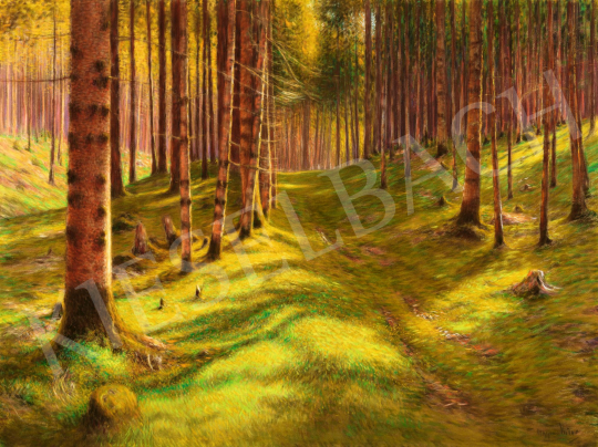  Olgyai, Viktor - Lights in the Forest | 58th Spring Auction auction / 215 Lot