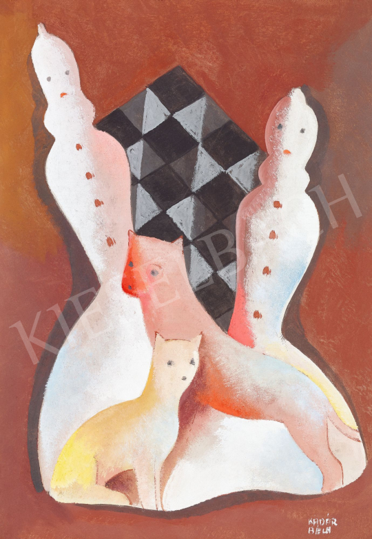  Kádár, Béla - Art Deco Chess | 58th Spring Auction auction / 219 Lot