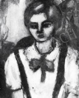  Czóbel, Béla - Portrait of a Girl, after 1930 