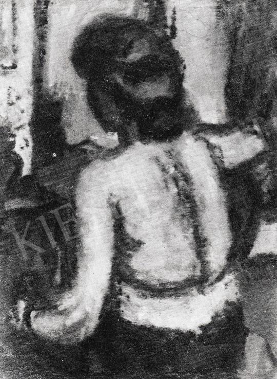  Czóbel, Béla - Back Nude, 1941 painting