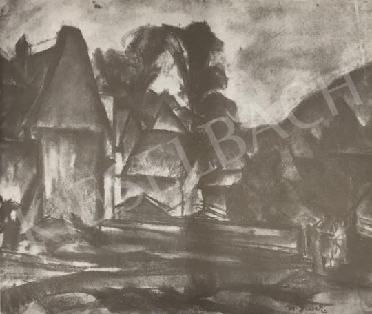 Gráber Margit - Wertheimi táj, 1922 festménye