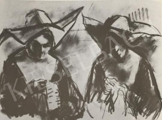 Gráber, Margit - Nuns, 1946 painting