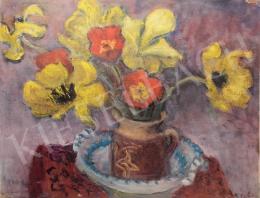 Gráber, Margit - Flower Still Life, 1981 