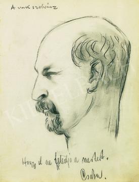 Csorba, Géza - Self-portrait | 17th Auction auction / 22 Lot