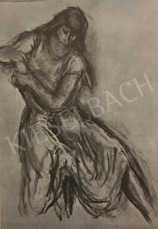 Gráber, Margit - Model, 1990 painting