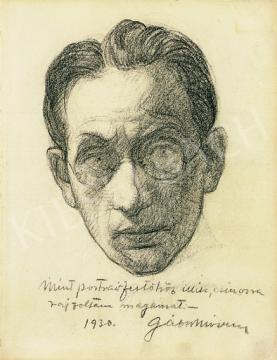  Gábor, Móric - Self-portrait | 17th Auction auction / 22 Lot
