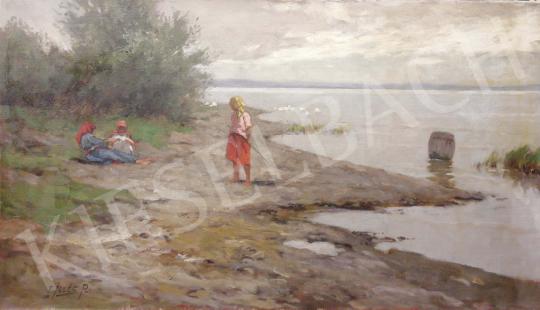 For sale  Edvi Illés, Aladár - Lake Balaton 's painting