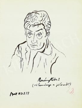 Berény, Róbert - Self-portrait | 17th Auction auction / 22 Lot