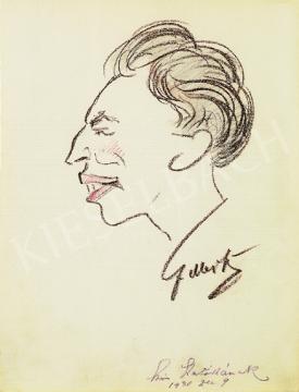 Gergely, Tibor - Self-portrait | 17th Auction auction / 22 Lot