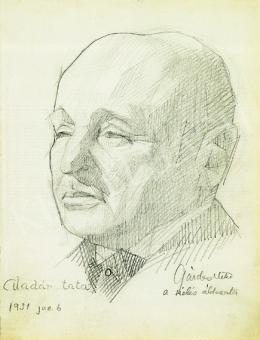 Gárdos, Miklós - Portrait of Gárdos Aladár 