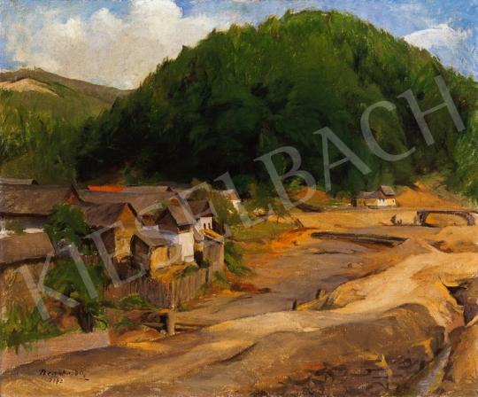  Benkhard, Ágost - Landscape in Felsőbánya | 18th Auction auction / 77 Lot