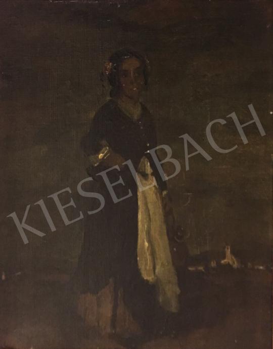 For sale  Rudnay, Gyula - Elegant Young Girl  's painting