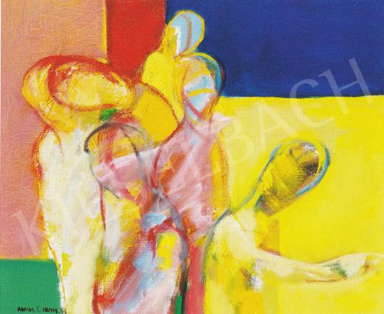 Kovács, Tamás Vilmos - Figures, 1991 painting