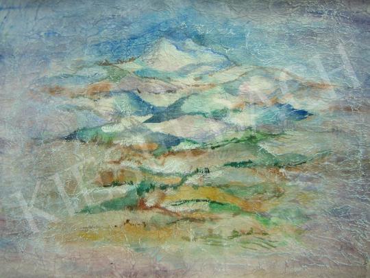  András Gönci - Mountains painting