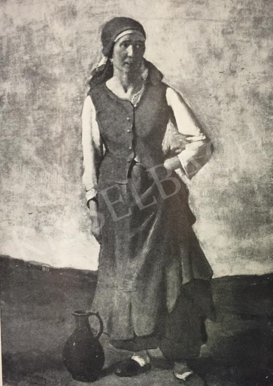  Rudnay, Gyula - Woman with Jar painting