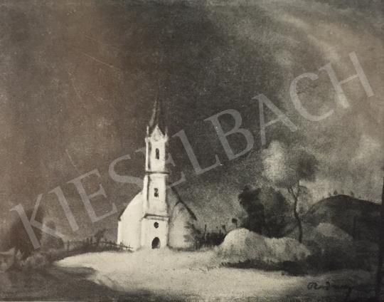  Rudnay, Gyula - Old Church painting