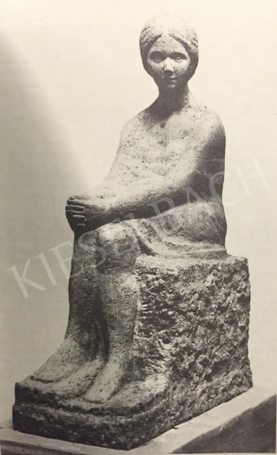  Medgyessy, Ferenc - Resting Girl, 1933 painting