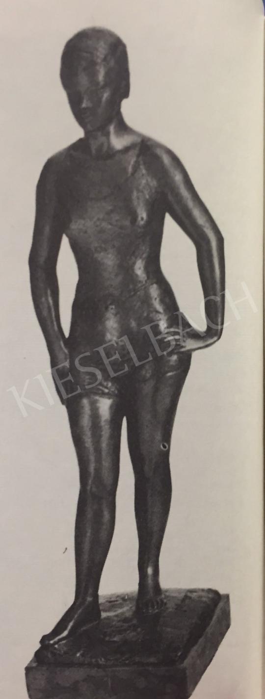  Medgyessy, Ferenc - Czellár Ága in Swimming Dress, 1934 painting