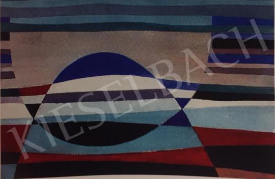  Lantos Ferenc - Landscape with Arches, 1967 painting
