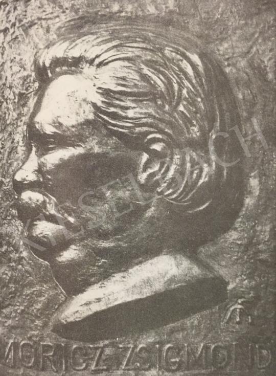  Medgyessy Ferenc - Móricz Zsigmond dombormű, 1942 festménye