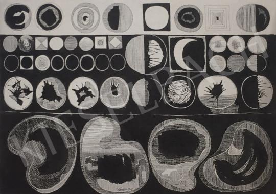  Lantos Ferenc - Memory of Egervár, 1967 painting