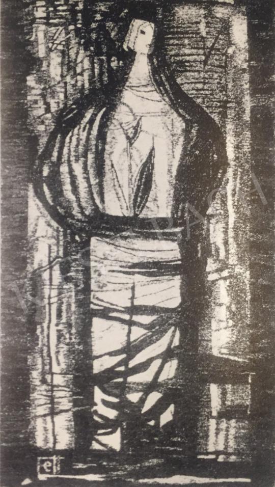  Fett Jolán - Álló nő festménye