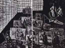  Román György - Műterem, 1977 