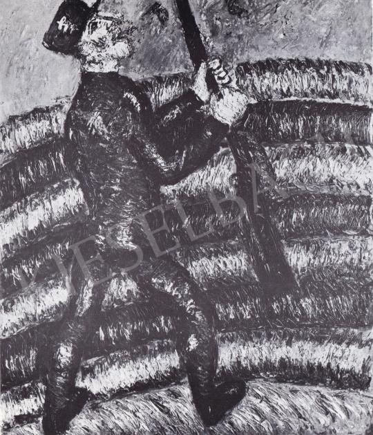  Román György - Az ólomkatona, 1972 festménye