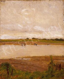 Hollósy, Simon - Riverside Landscape 