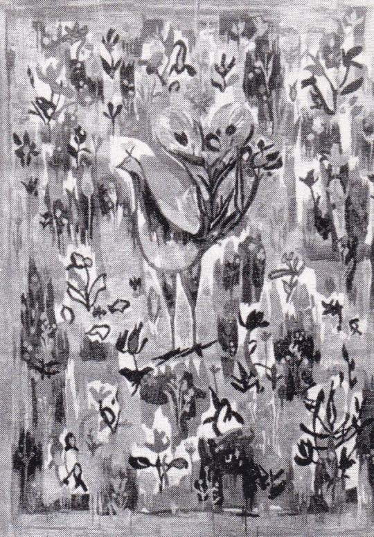  Fett Jolán - Madár festménye