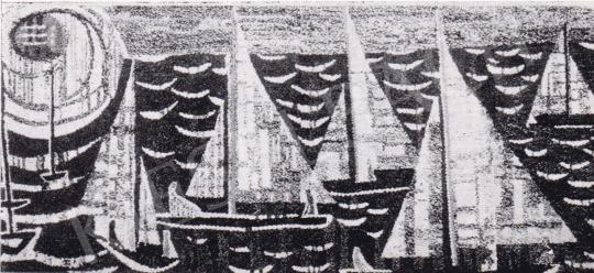  Fett Jolán - Hajók festménye