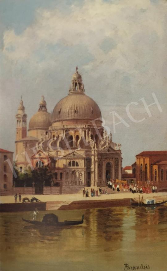  Antonietta Brandeis - Santa Maria della Salute, Venice, 1900 painting
