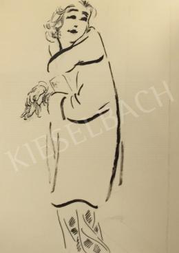  George Grosz - Nő estélyi ruhában, 1397 