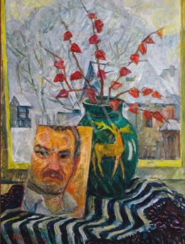  Páll, Lajos - Self-Portrait with Jewish Cherry, 2009 