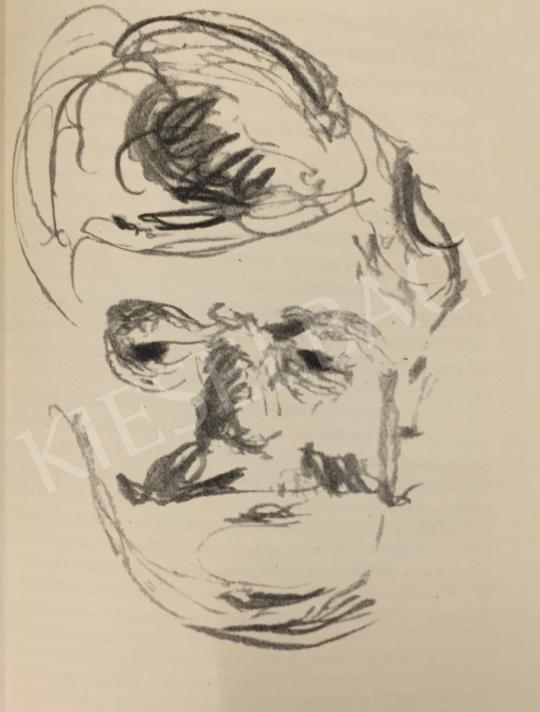 Bernáth Aurél - Goldner arcképe, 1914 festménye