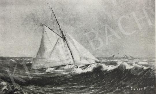  Czölder Dezső - Leona, vitorlásom festménye