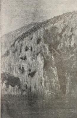  Czölder Dezső - Sziklafal az Adria partján 