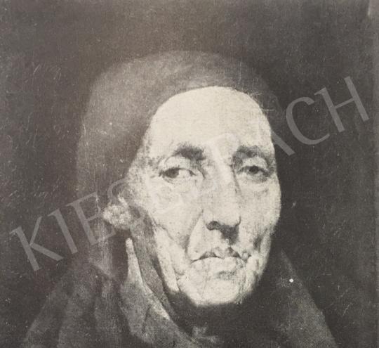 Gyárfás Jenő - Öreg asszony festménye