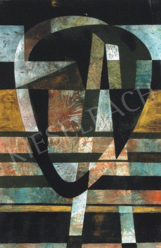  Lantos Ferenc - Head (Self-Portrait), 1961 painting