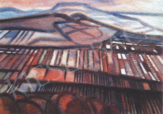  Lantos Ferenc - Szigliget 1., 1963 painting