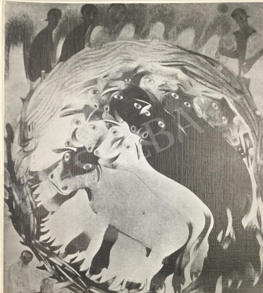 Földi Péter - Csorda festménye