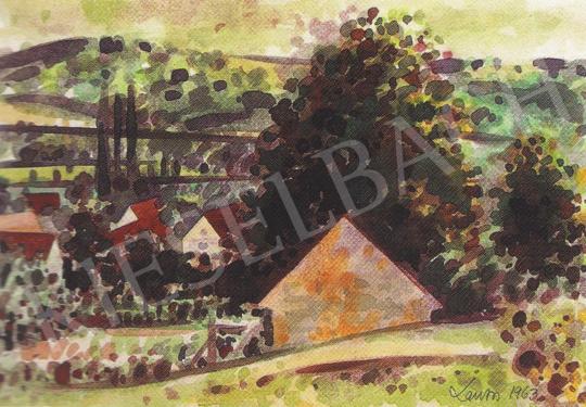  Lantos Ferenc - Mecseknádasd 1, 1963 festménye