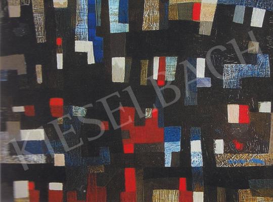  Lantos Ferenc - Éjszakai Város, 1964 festménye