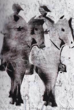  Csorba, Simon (Simon László) - Friesian Horses, 2004 