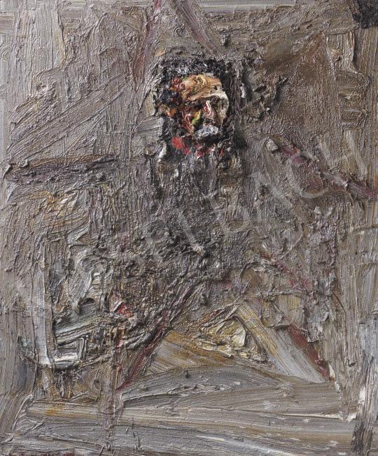  Baksai József - Az erősebb jogán, 1994 festménye