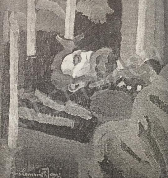  Nemes Lampérth, József - The Feretory, 1912 painting