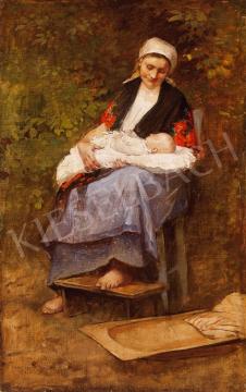 Deák Ébner, Lajos - Mother and Child | 18th Auction auction / 175 Lot