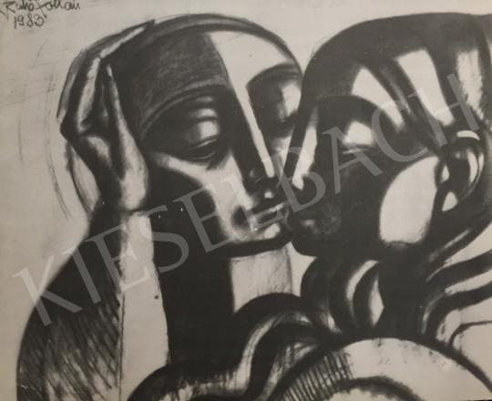  Szabó Zoltán - Csók, 1983 festménye