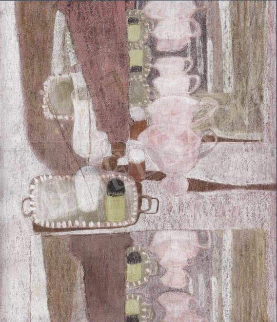  Várhelyi,Tímea - Still Life with Reflective Glass Spout, 2010 painting