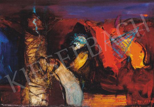 Szentgyörgyi József - Cím nélkül, 1993 festménye